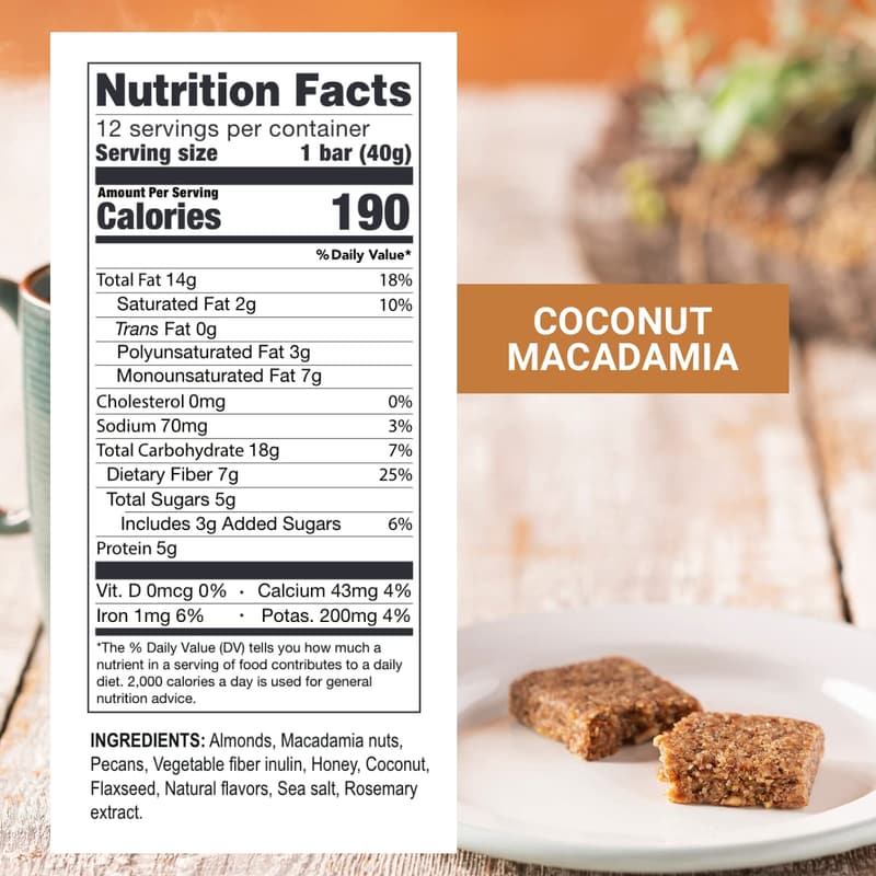 Keto Protein Bars Variety Pack | Gluten & Dairy Free | 12 Ct