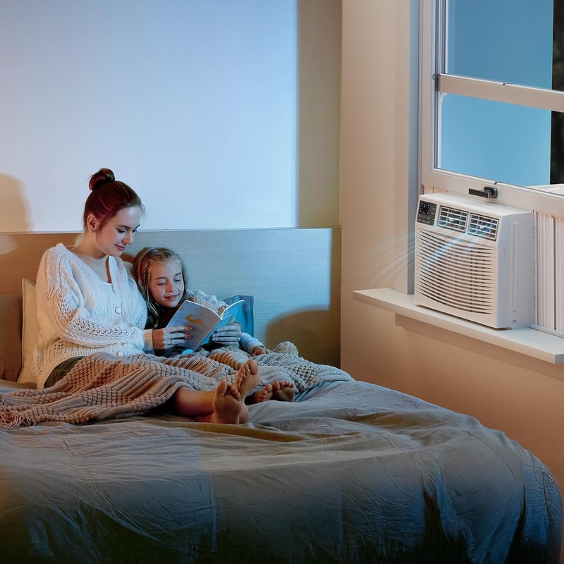 ROVSUN 8000 BTU Smart Window AC/Heater Combo with App Control