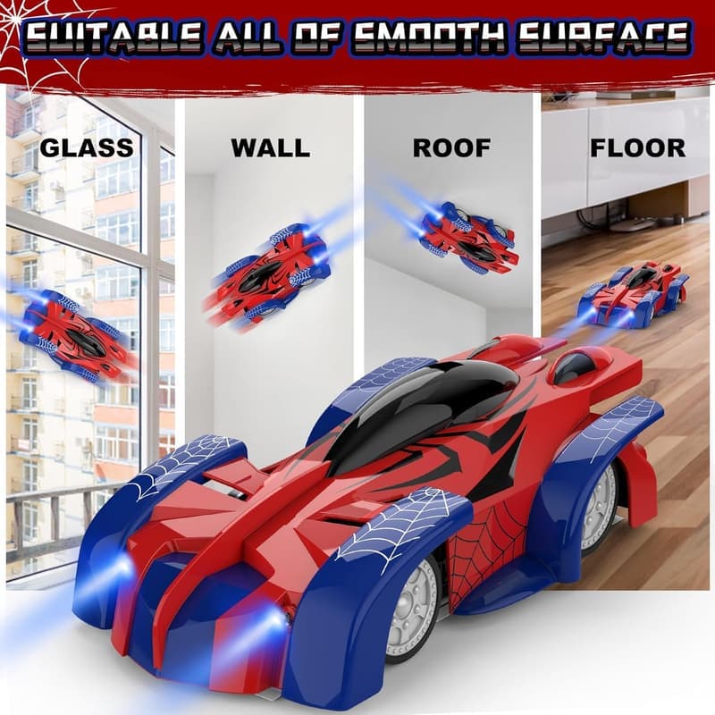 Remote Control Stunt Car - 360° Rotating, Rechargeable for Kids