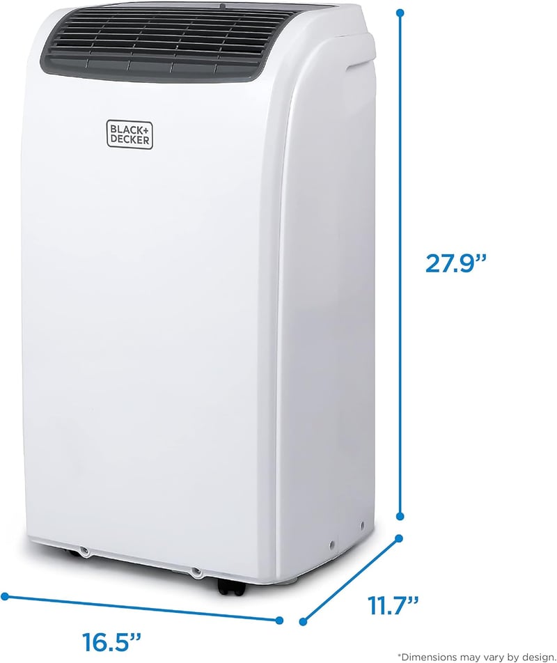 BLACK+DECKER 12,000 BTU Portable Air Conditioner & Heater