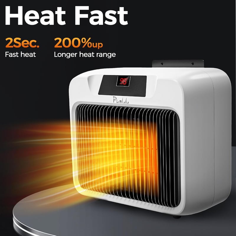 Portable 600W Pet Heater with Thermostat for Winter Use