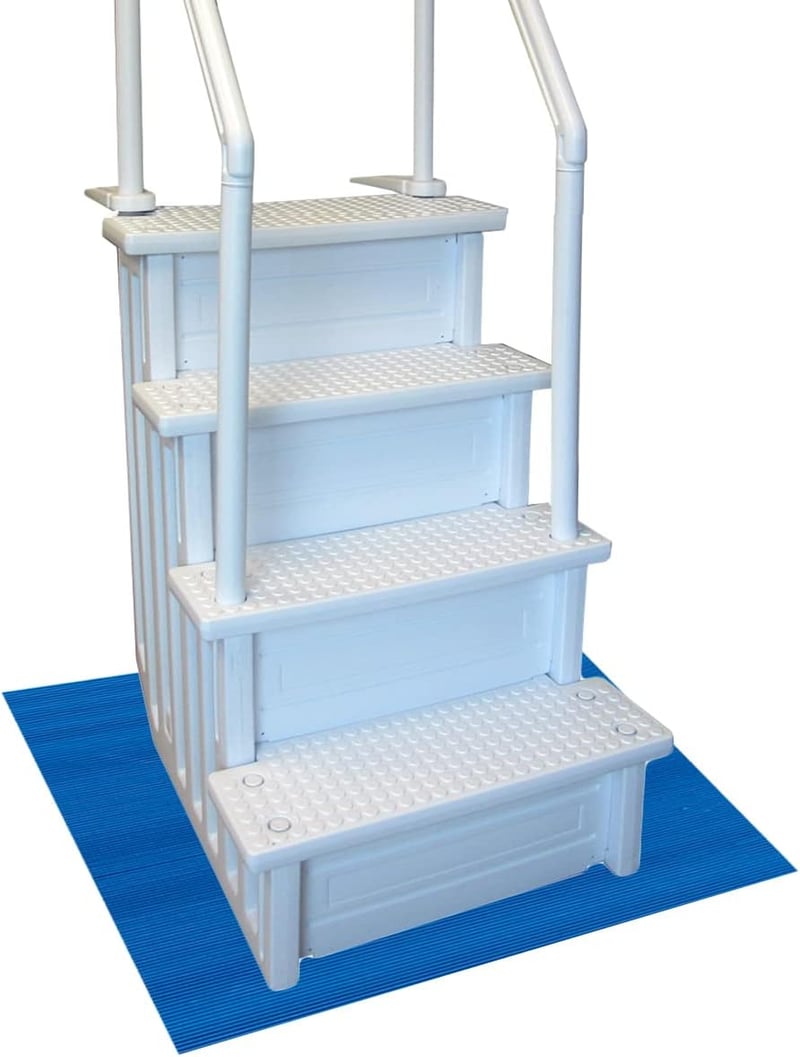 Stay-Put Non-Slip Pool Ladder Mat - 36