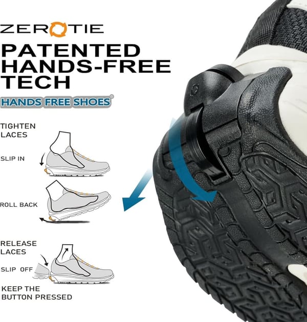 Adjustable Hands-Free Self-Lacing Shoes for Men & Women