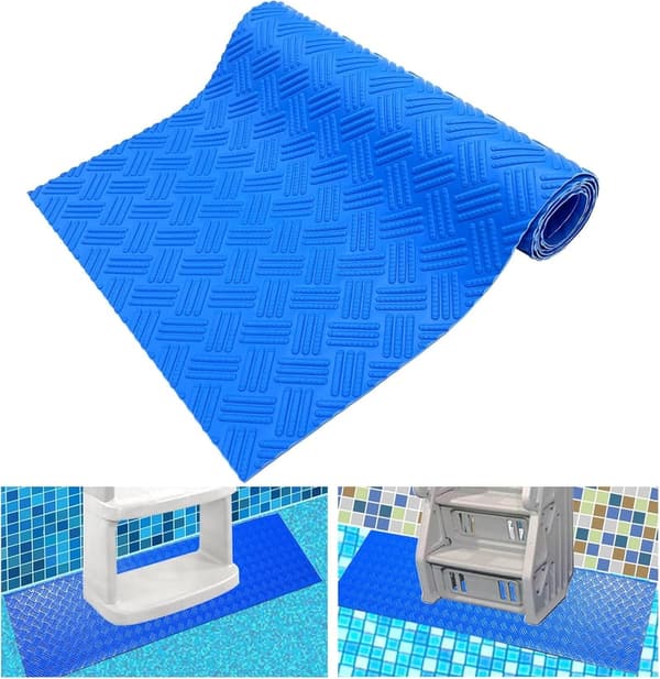 Pool Ladder Mat - Non-Slip Protective Pad, 36