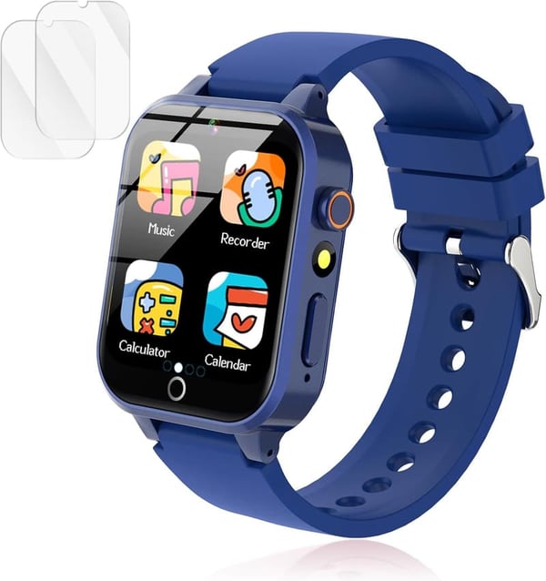 Kids' Smart Watch with Games & Camera - Birthday Gift (Blue)
