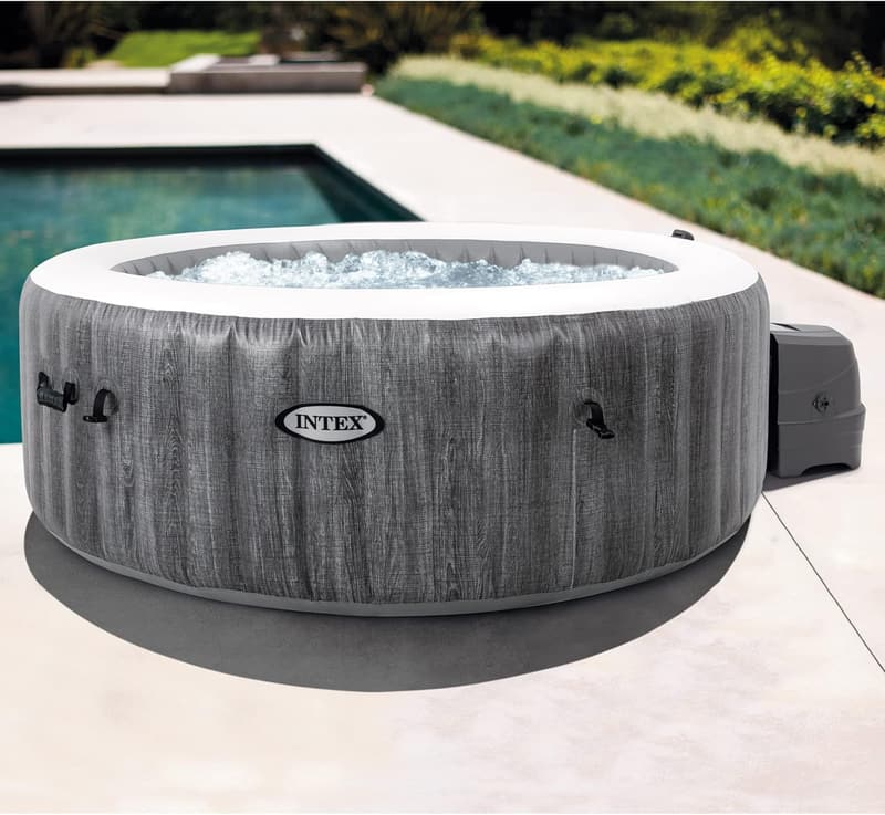 Inflatable 6-Person Hot Tub Spa with 170 Jets & Accessories