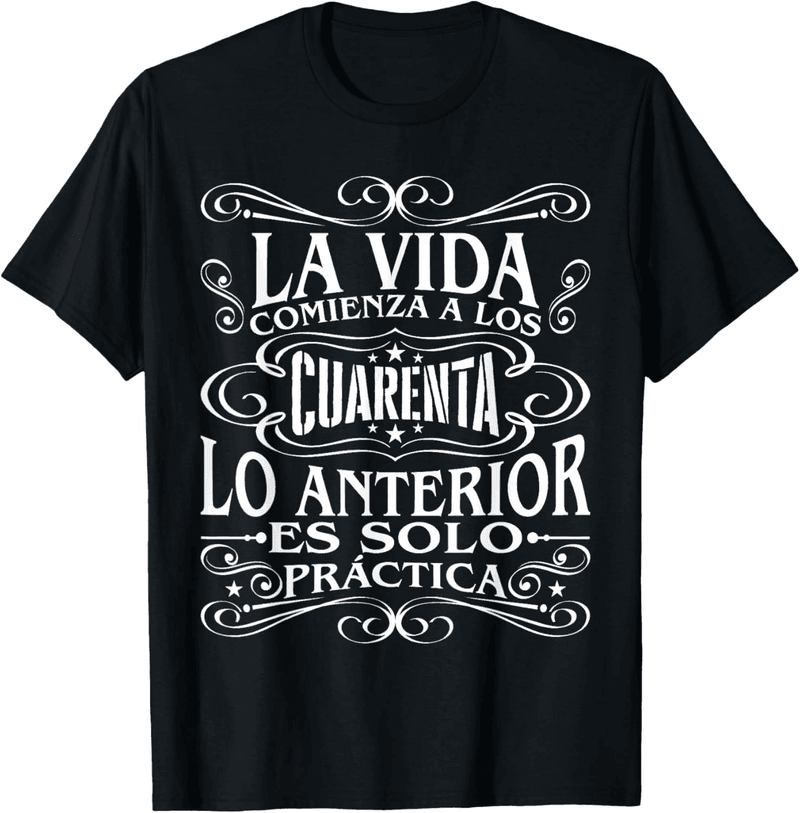 40th Birthday T-Shirt for Him and Her