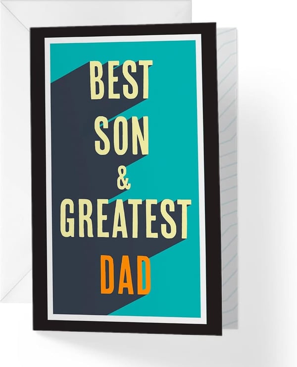 Father's Day Card for Son | Supports Animals | 5