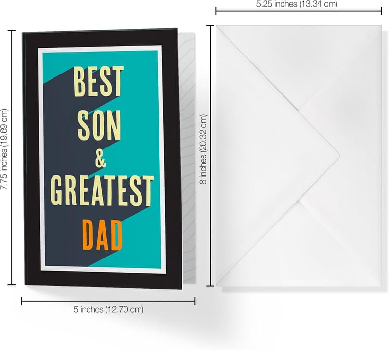 Father's Day Card for Son | Supports Animals | 5