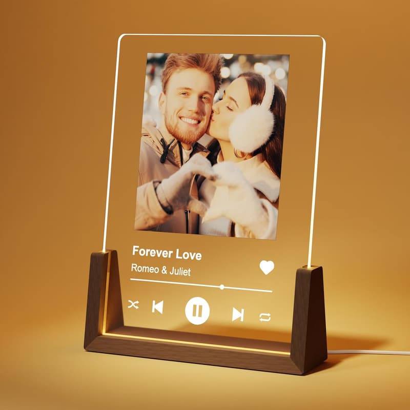Personalized Spotify Plaque - Custom Gift for Couples