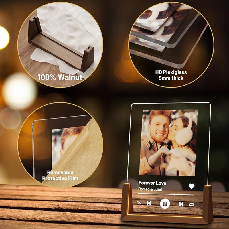 Personalized Spotify Plaque - Custom Gift for Couples