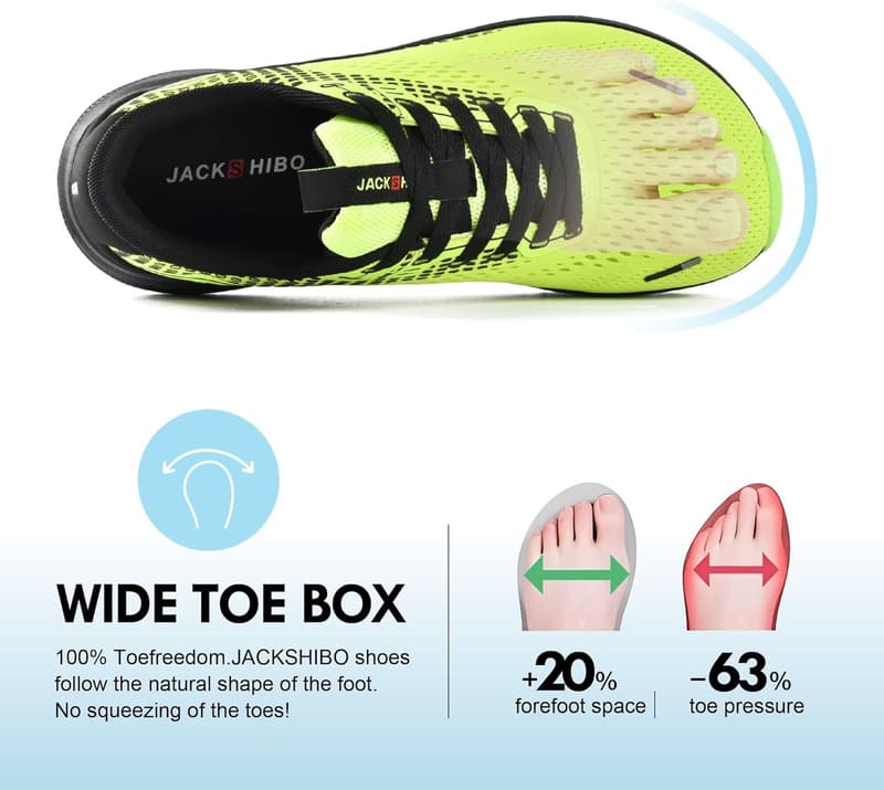 Men's Arch Support Sneakers for Plantar Fasciitis - Wide Fit