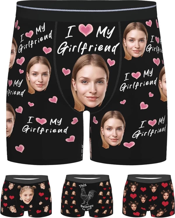 Funny Personalized Boxers for Men - Father's Day Gift