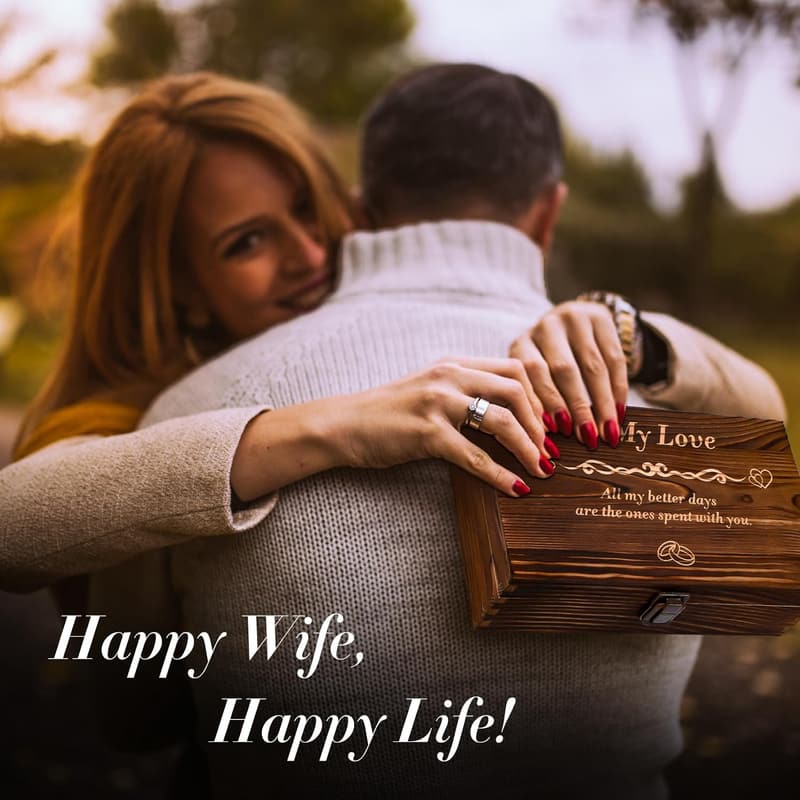 Unique Handmade Anniversary Ring for Wife - Romantic Gift