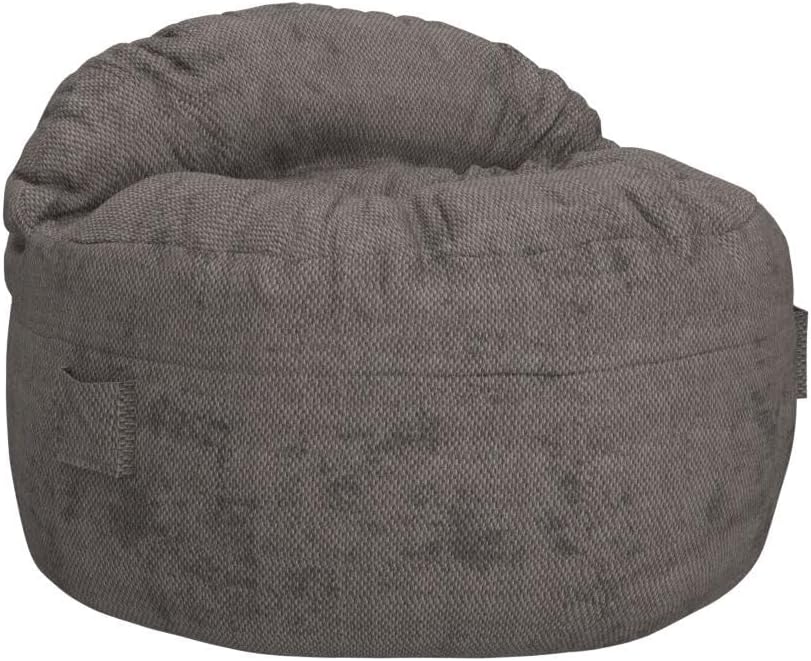 CordaRoy's NEST Convertible Bean Bag Chair & Bed - Charcoal