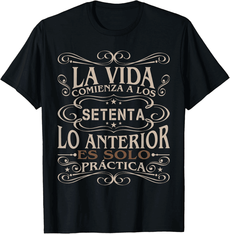 70th Birthday T-Shirt for Men and Women