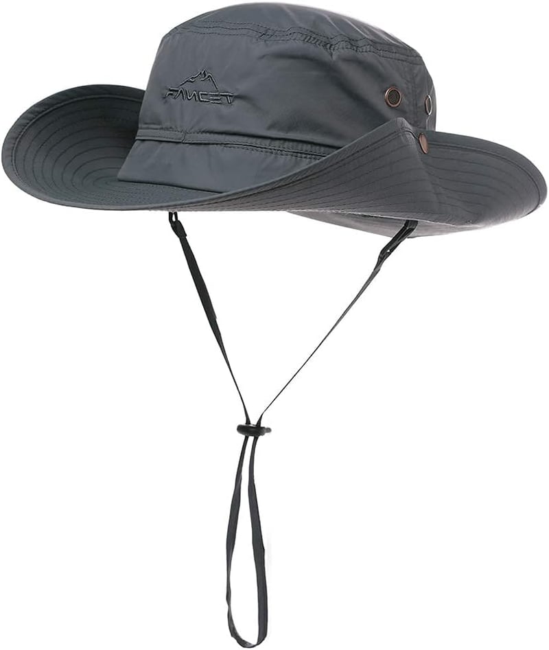 Wide Brim Waterproof Bucket Hat for Summer Outdoor Activities