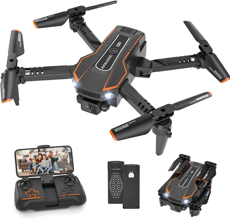 Mini Drone with 1080P Camera for Kids - Remote Control Quadcopter