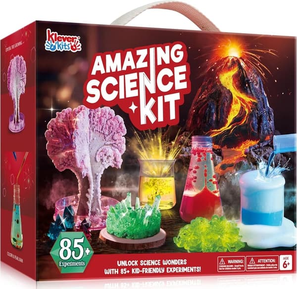 STEM Science Kit with 85+ Experiments for Kids Ages 6+