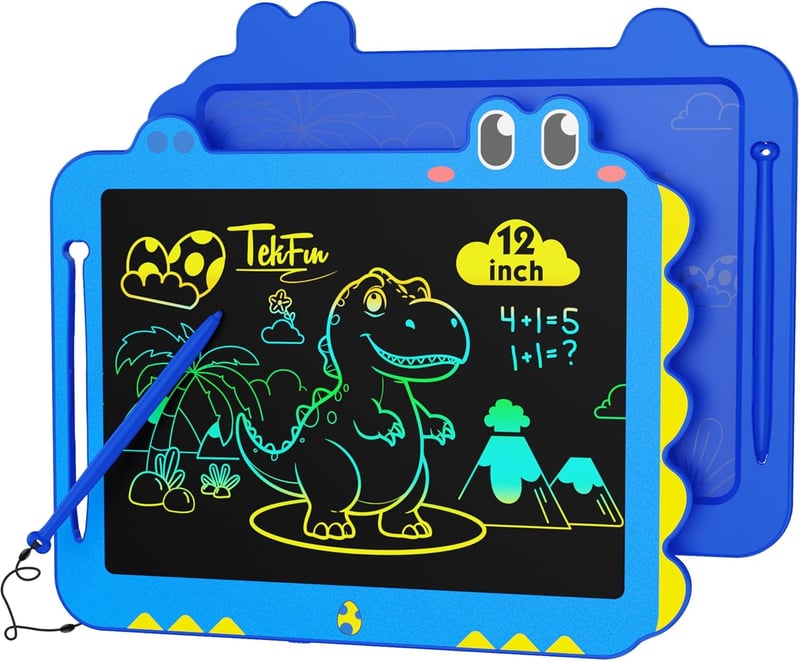 12-Inch LCD Writing Tablet for Kids - Educational Doodle Pad