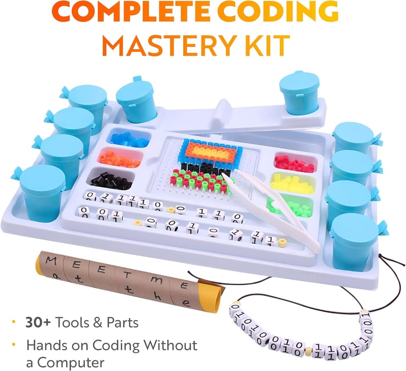 Kids’ Computer Science Kit: Fun Coding & Binary Activities