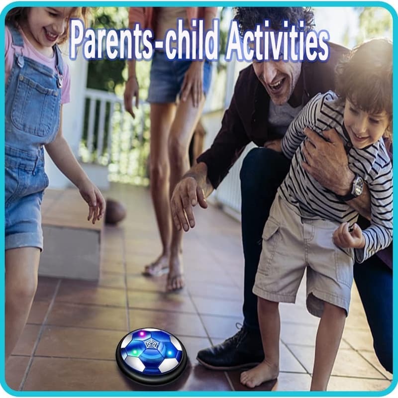 Rechargeable LED Hover Soccer Ball for Kids (3-12 Years)