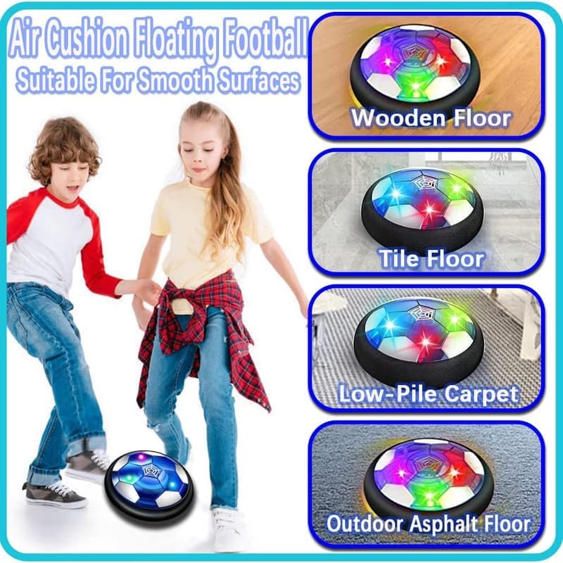 Rechargeable LED Hover Soccer Ball for Kids (3-12 Years)
