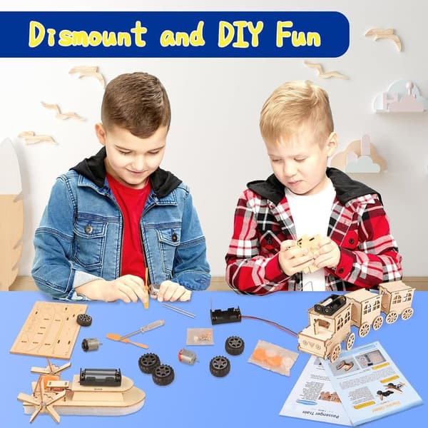 STEM Science Building Kit for Kids Ages 8-12 - Ideal Christmas Gift