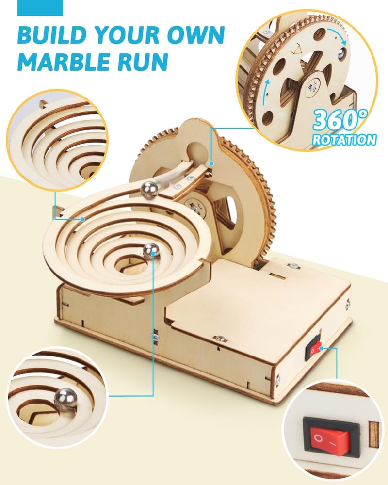 STEM 4-in-1 Building Kits for Kids Ages 8-13