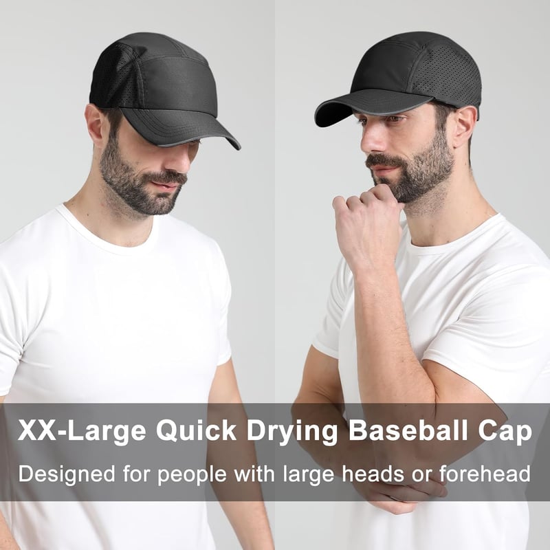 XXL Quick Dry Mesh Sports Cap for Men