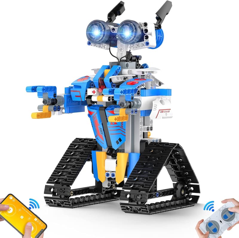 STEM Programmable Robot Building Kit for Kids 8-16 Years