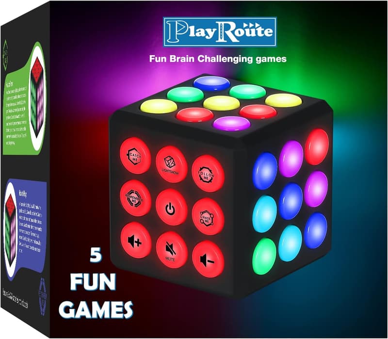 Memory Game Cube for Kids - Fun Electronic Toy for Ages 6-12