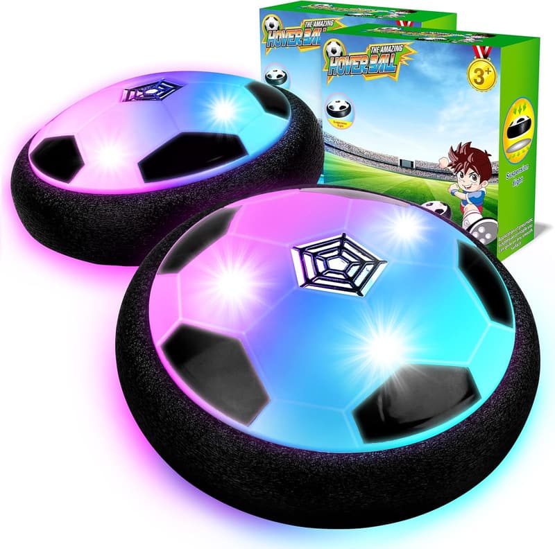 Hover Soccer Ball Toy with Foam Bumper for Kids Ages 3-12
