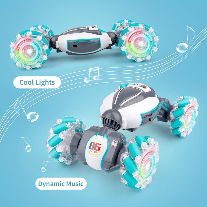 Remote Control Stunt Car - Gesture Sensing, 4WD, for Kids