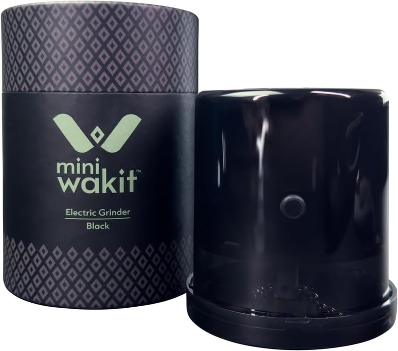 Rechargeable Electric Herb Grinder - Compact & Effortless