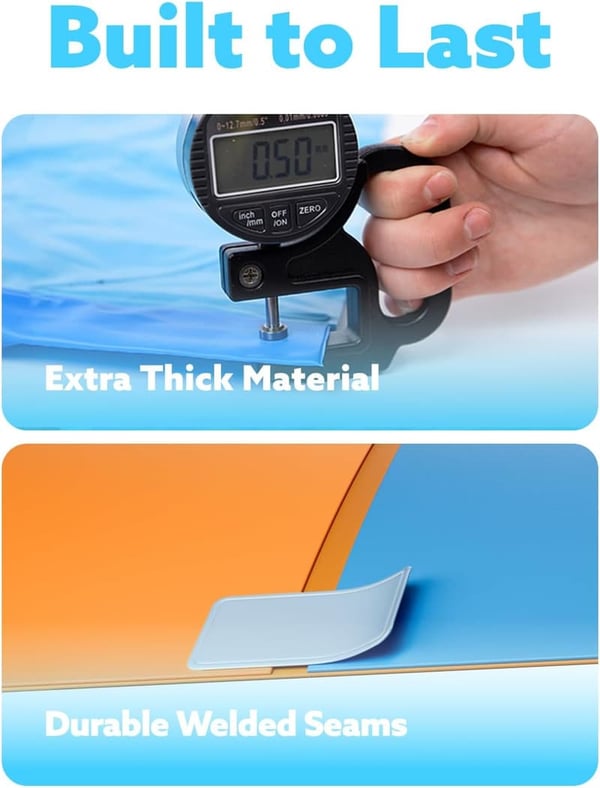 Extra Long 32.5FT Water Slide with 2 Inflatable Boards for Kids