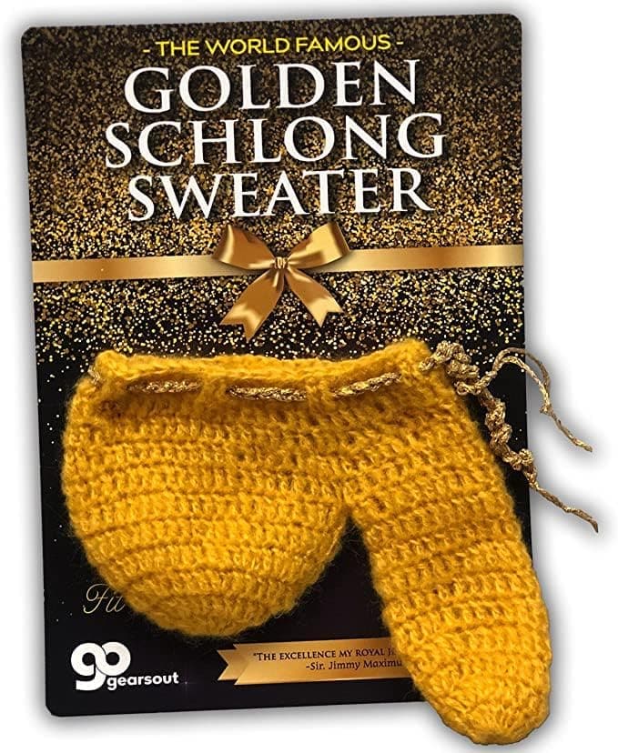 Handmade Men's Sweater Warmer - Funny Cold Weather Gift