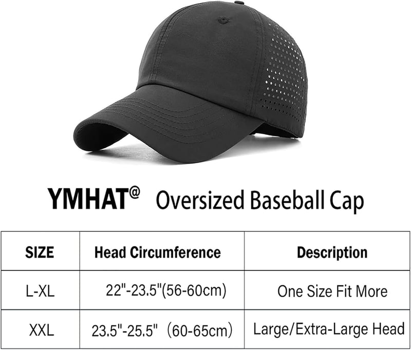 Waterproof Quick-Dry Adjustable Baseball Cap for Men