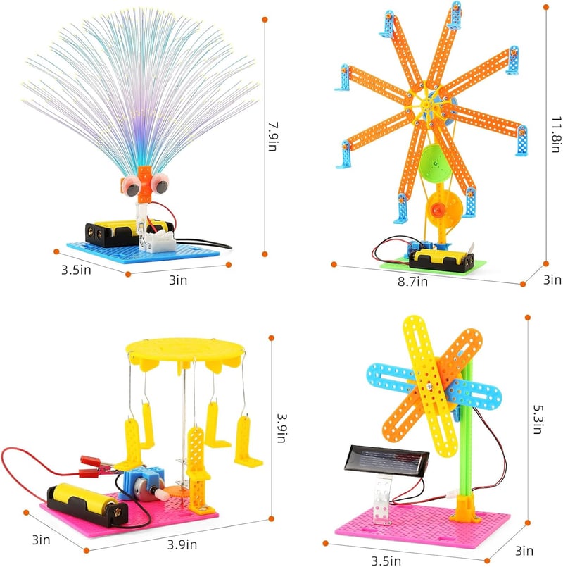 STEM Electronic Building Kit for Kids Ages 6-12