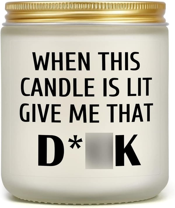 Funny Birthday Candles for Him - Unique Gifts for Men
