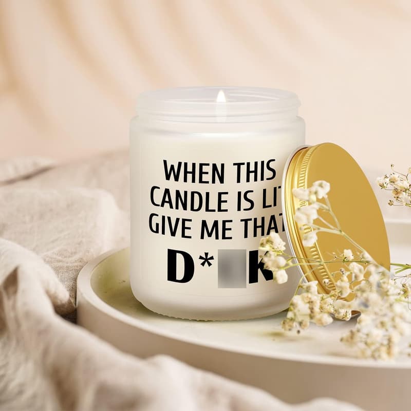 Funny Birthday Candles for Him - Unique Gifts for Men
