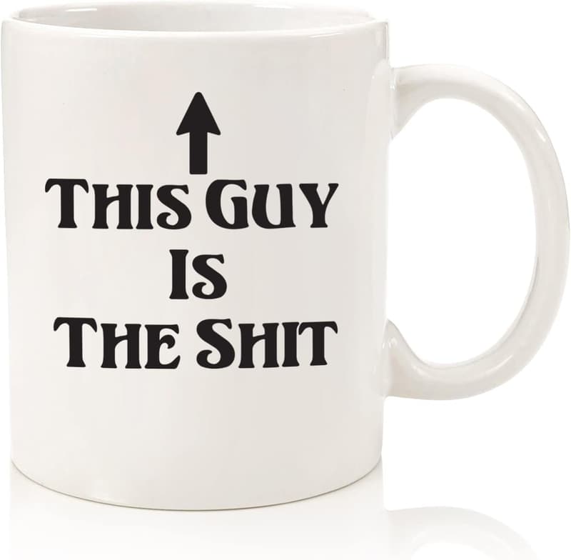 Humorous Birthday Coffee Mug for Men - Unique Gag Gift