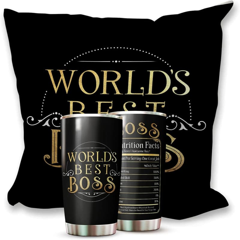 Funny Boss Gift Tumbler - 20oz for Women and Men