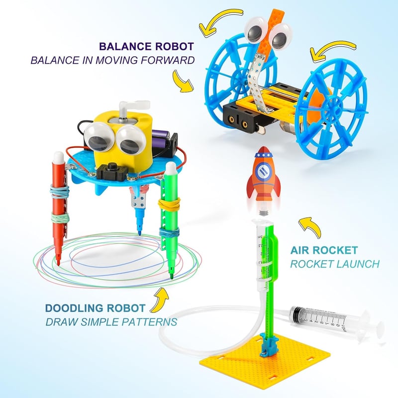 STEM Robotics Kit for Kids Age 8-12 - Birthday Gift