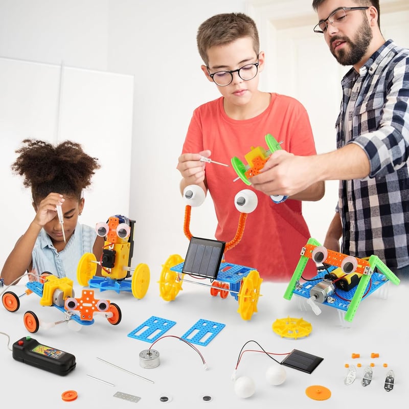 STEM Robot Building Kit for Kids Age 6-12 - Science Activities