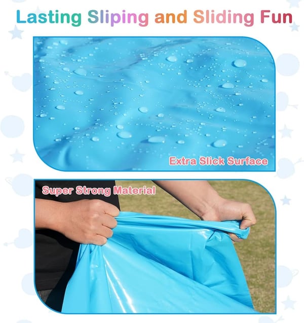 Giant 40FT Slip Water Slide for Outdoor Summer Fun