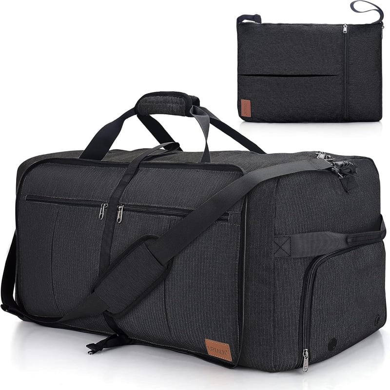 Waterproof 120L Travel Duffel Bag with Shoe Compartment