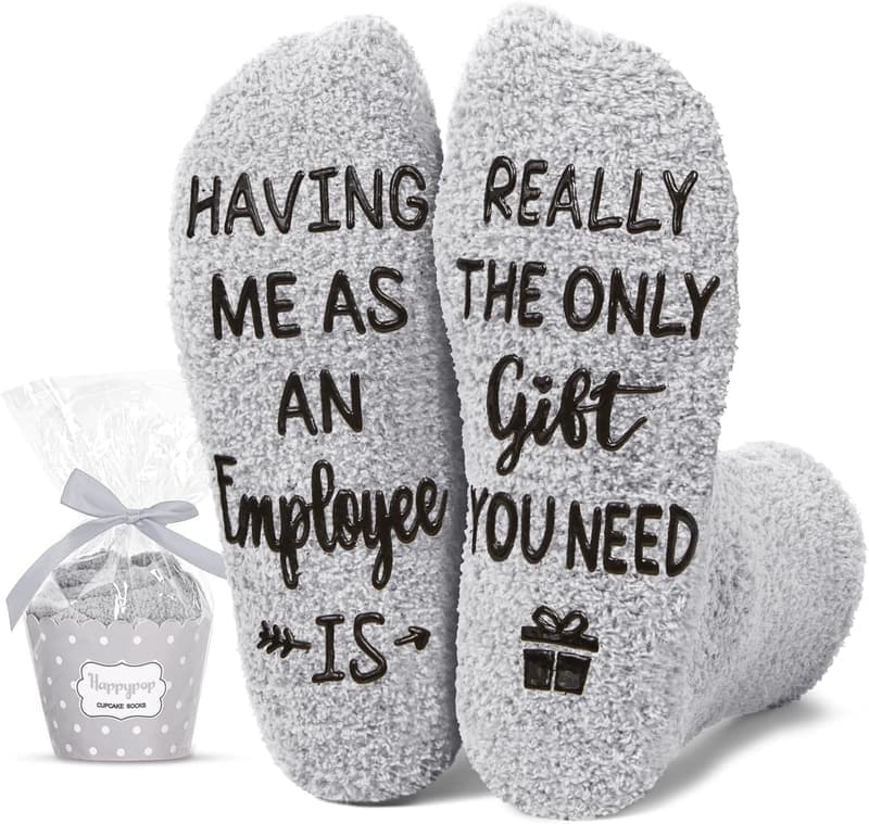 Boss Gift Socks - Fun & Unique Boss Stuffers