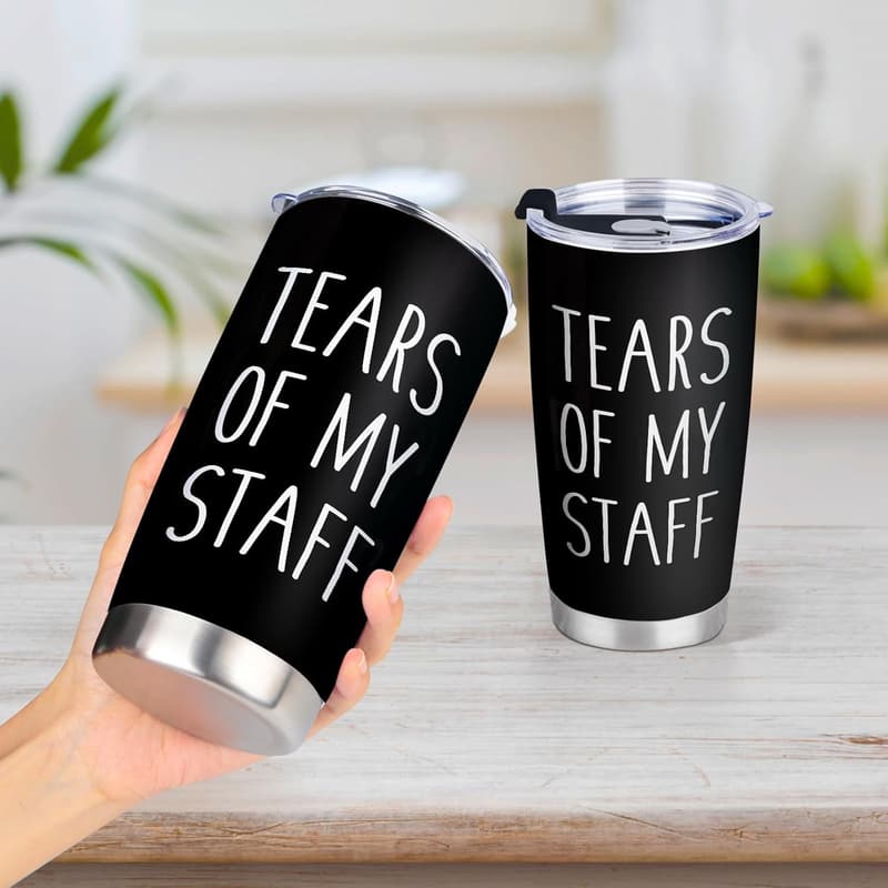 Boss Day 20 oz Stainless Steel Tumbler - Funny Gift for Her