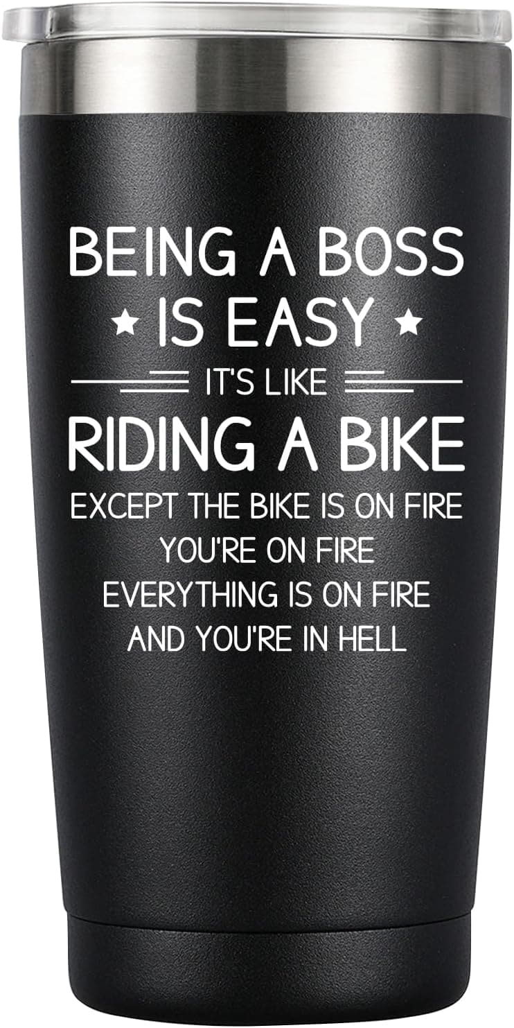World's Best Boss Mug - Funny 20oz Coffee Cup for Offices